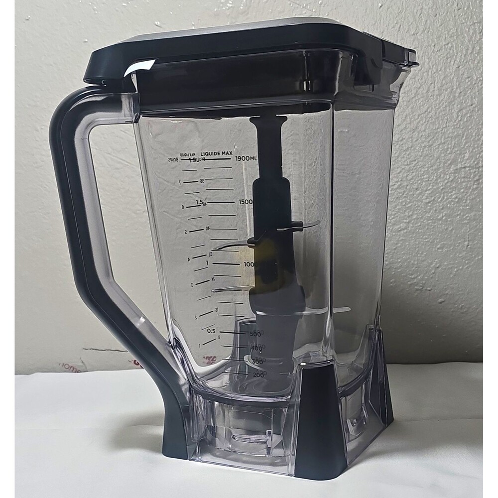 Ninja BL770 64oz Replacement Pitcher w/ Locking Lid & 6-Blade Assembly Bundle